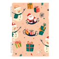 thumbnail image 7 of FORMRS 1-Subject Spiral Notebook 8" x 5" College Ruled 60 Refillable Sheet A5 Hard Cover, 2 Pack, Beige Christmas Snowman, 7 of 7