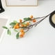 thumbnail image 4 of Herunwer Halloween Simulation Pumpkin Maple Leaf Branch Indoor Party Fake Flower Decoration Flower Vase Arrangement Ornament, 4 of 6