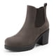 thumbnail image 1 of Bota Chelsea DREAM PAIRS con Tacón Grueso Marrón, 1 of 8