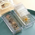 thumbnail image 6 of 10 Pieces Jewelry Bag Self Seal Plastic Zipper Bag Clear PVC Rings Earrings Packing Storage Pouch Jewelry Transparent Lock Bags for Holding Jewelries（Box not included）, 6 of 8