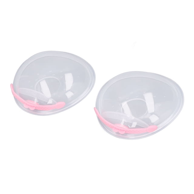 Cattador de Leche Portátil, 2 Pezas de Silicona Suave de 11 cm de Longitud Cazas de Recolección de Leche Evita la Tapa de Sellado de Fugas para Uso Al Aire Libre