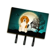 Halloween Scary Beagle Tricolor Leash or Key Holder