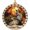 Fox 2, variant on Customized Christmas Suncatcher Crow, Crow Ornament, Crow Decorations, Crow 2052TG29 kD2LRX (Crow Sunset 4)