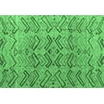 thumbnail image 1 of Ahgly Company Indoor Rectangle Abstract Emerald Green Modern Area Rugs, 7' x 9', 1 of 4