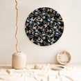 thumbnail image 5 of Daiia Dogs Printed Pattern Ceramic Plate Dinner Plates Bone China Decorative Plates with Display Stand Art Ceramic Ornaments for Wall Hanging Decoration-7in, 5 of 6
