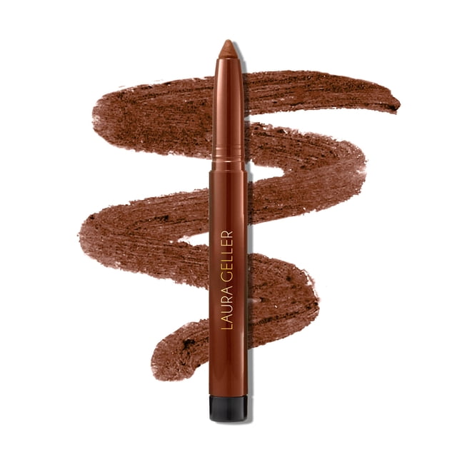 LAURA GELLER NEW YORK Kajal Longwear Kohl Delineador de ojos con cafeína Maquillaje suave y mezclable Bronce antiguo