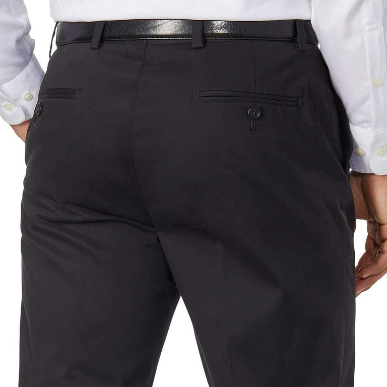 Greg Norman Mens ML75 Ultimate Travel Golf Pants (Black, 32W x 32L) 