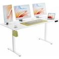 thumbnail image 1 of Bureau Debout Électrique à Hauteur Réglable, Bureau d'Ordinateur Électrique Ergonomique Assis-Debout avec Poste de Travail Informatique Rustique, 1 of 8