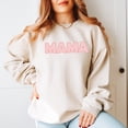 thumbnail image 2 of Pink Checkered Mama | Sweatshirt, 2 of 6