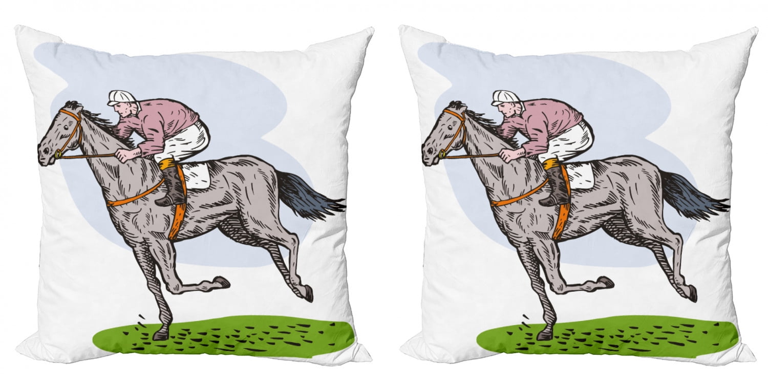 Cute Horse Graphic Gifts And Accessories Funny Just A Girl Who Loves Animals Horse Jockey Throw Pillow Multicolor 18x18 Cute Horse Graphic Gifts And Accessories Funny Just A Girl Who Loves Animals Horse Jockey Throw Pillow Multicolor 18x18