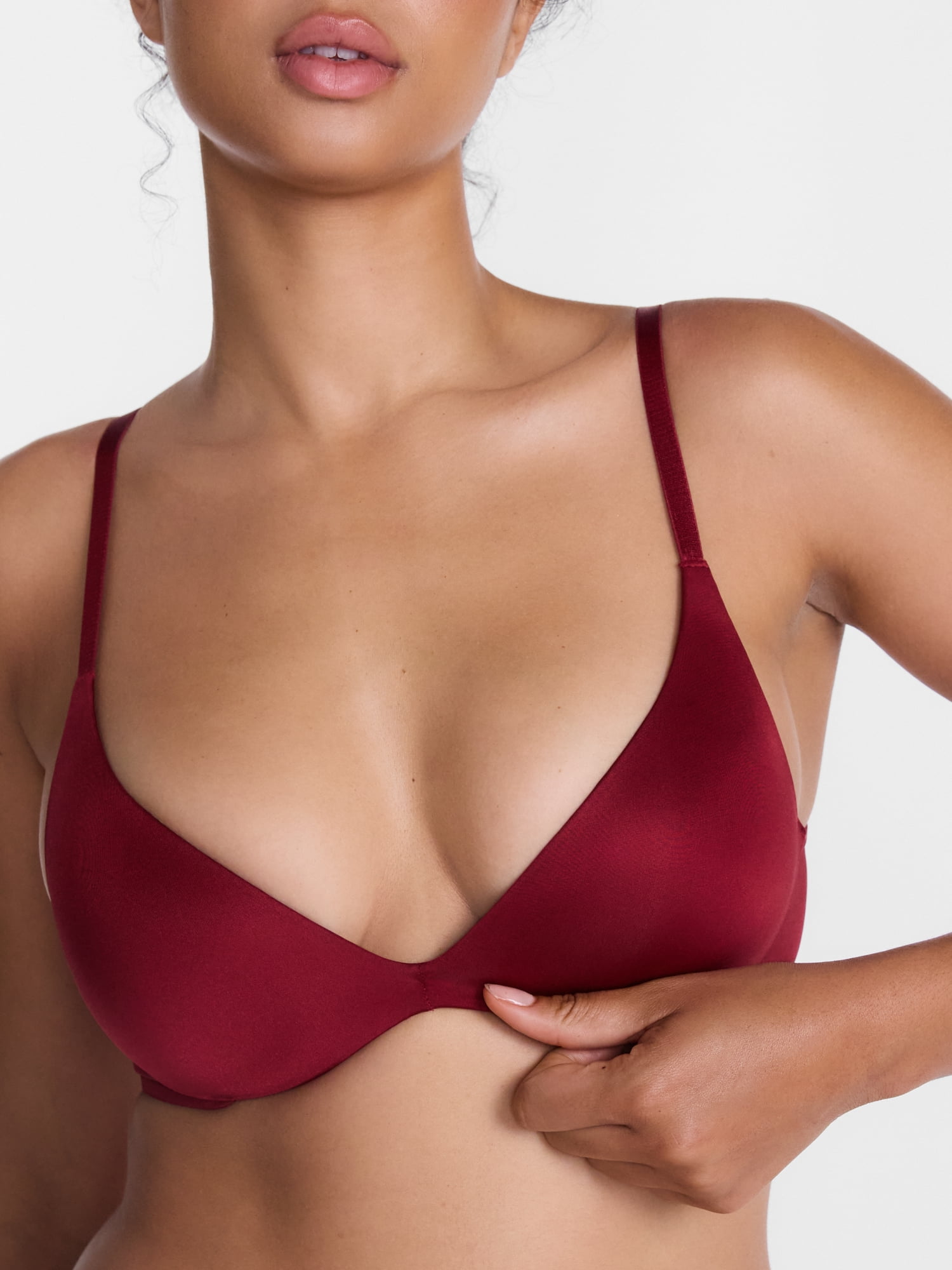 Joyspun Women's Wirefree Shine Push Up Bra, Sizes S-3XL