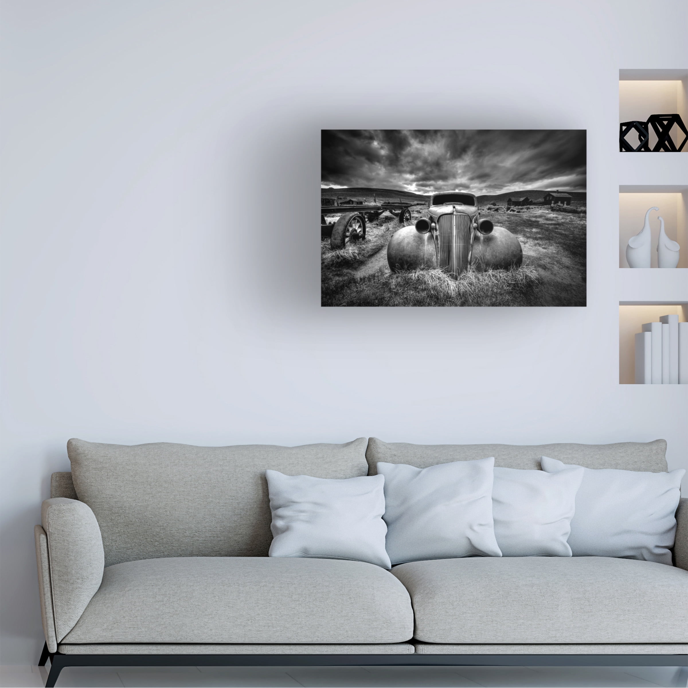 Trademark Fine Art Carsten Schlipf Too Old To Drive Canvas Wall Art - 30x47