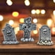 thumbnail image 2 of Decoración de Halloween Decoraciones de lápidas de resina, 3 lápidas para decoraciones de cementerio espeluznantes, decoraciones de prados y jardines al aire libre, versátiles y (Buy 2 save 10%), 2 of 7