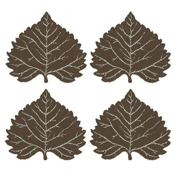 Heritage Lace AP-1416ER-S 14 x 16 in. Leaf Aspen Placemats - Set of 4
