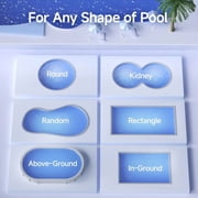 2025 New WYBOT C1 Cordless Robotic Pool Vacuum Cleaner for In-Ground Pools up to 1600 sq. ft, 150 Mins Runtime with Wall Climbing Function, Larger Top-Loading Filters