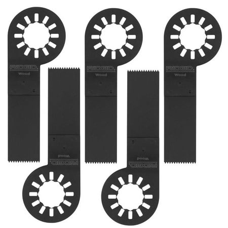 

Ridgid 5 Pack of Genuine OEM Replacement Oscillating Blade # A24JM03-5PK