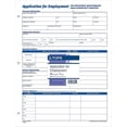 thumbnail image 2 of 32851 Employee Application Form, 8-3/8 x 11, 50 Forms/Pad, 2 Pads/Pack, 2 of 4