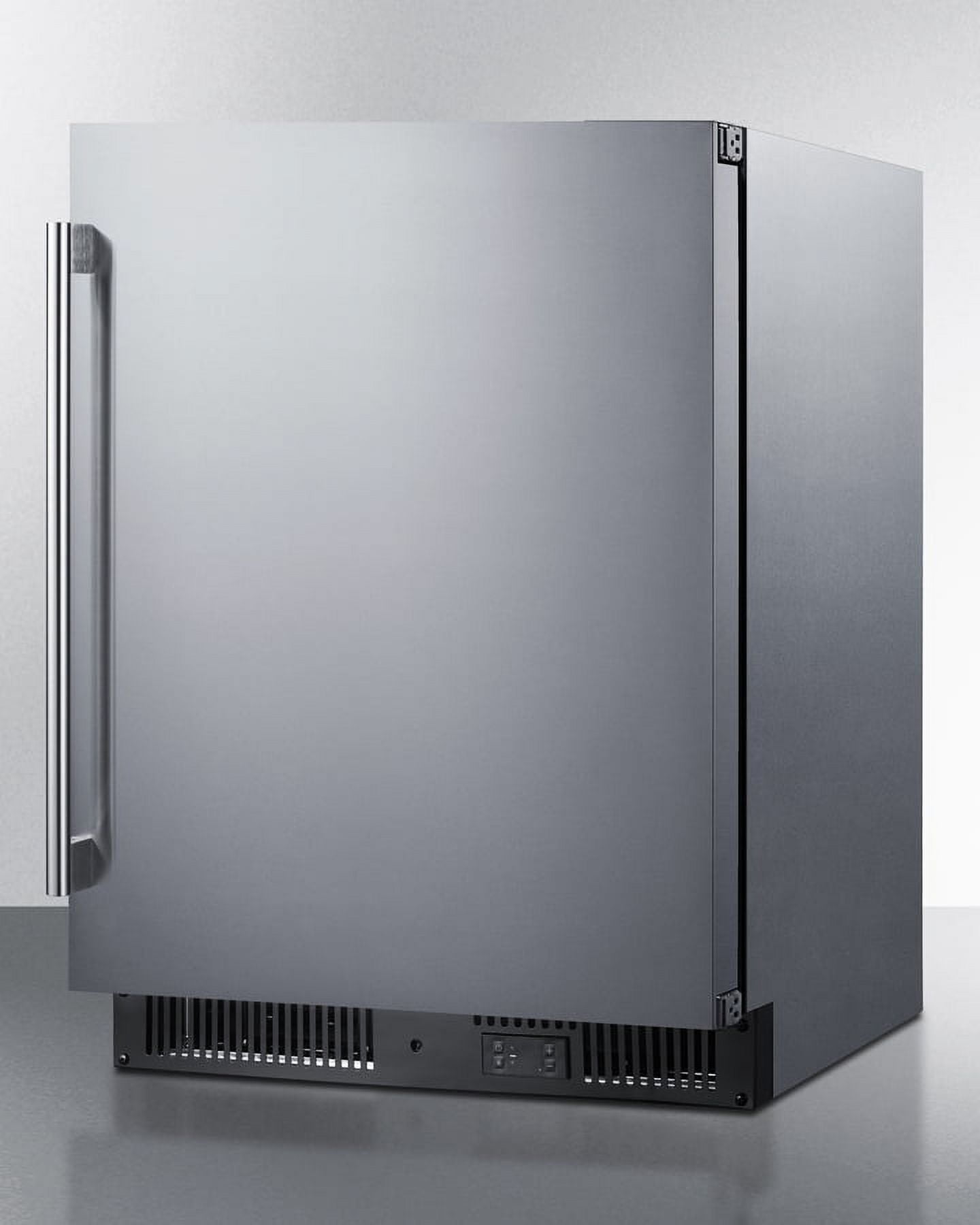 24" Wide Built-In All-Freezer, ADA Compliant, Stainless Steel