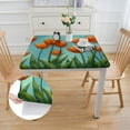 thumbnail image 2 of Acheng Tulips Square Tablecloth Outdoor Fitted 100% Polyester Fiber 52*52, 2 of 8
