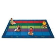 thumbnail image 2 of Carpets for Kids® Premium Collection Colorful Places Seating Classroom Rug, 6' x 9', Multicolor, 2 of 2