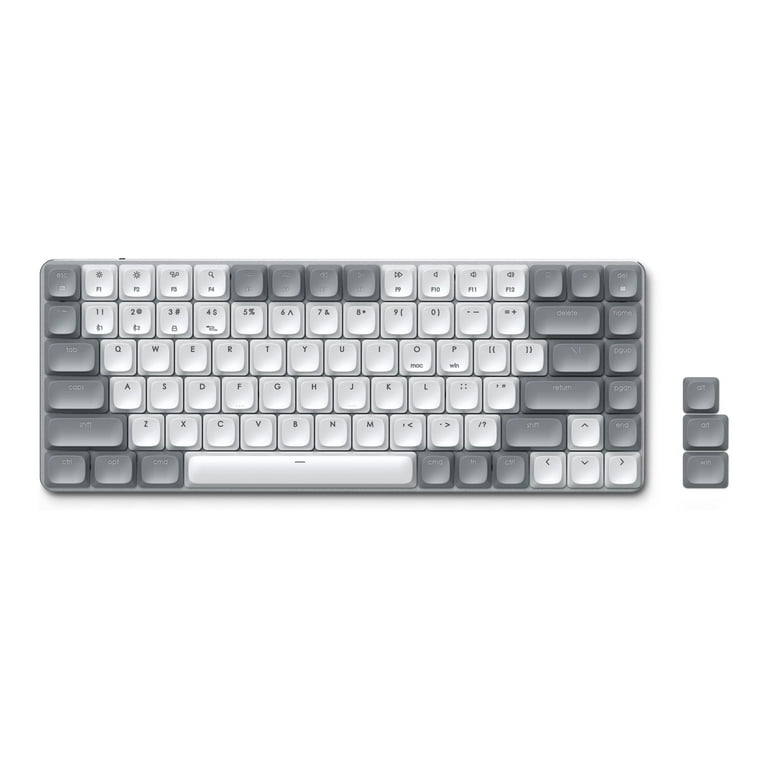 Satechi SM1 84キー ライトグレー/ホワイト Satechi SM1 Slim - Keyboard - backlit - wireless - Bluetooth 5.0