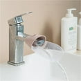 Children's Faucet Extender Baby Water Channelizer & Guard Shaped Water Diverter & Lengthener