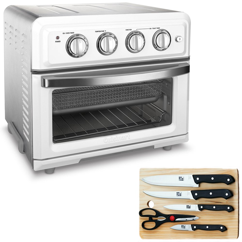 Cuisinart TOA60W Convection Toaster Oven Air Fryer with Light White