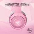 thumbnail image 2 of Razer Kraken BT Kitty Edition reacondicionado: conexión Bluetooth de baja latencia de 5.0 a 40 ms, c, 2 of 7