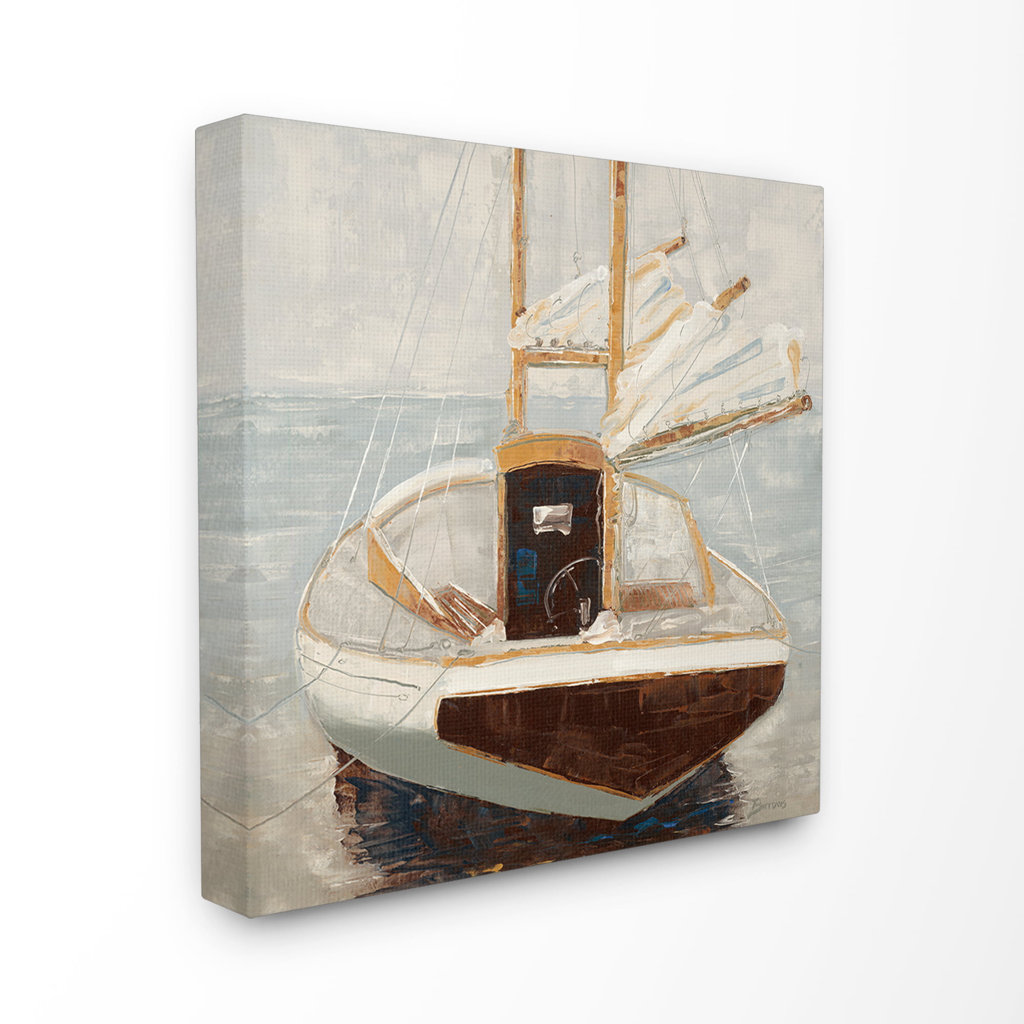 HD Poster Canvas Prints Port Night Oil Painting Wall Art Decor for Room Office