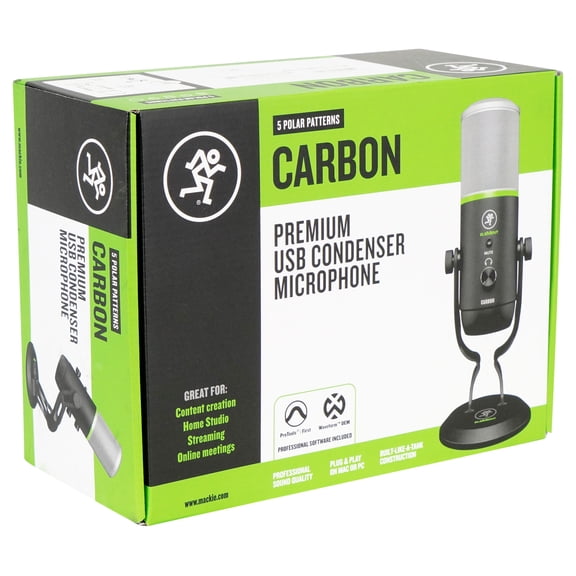 Mackie Condenser Microphone, USB (EM-CARBON)
