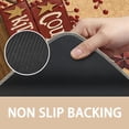 thumbnail image 5 of Farmhouse Western Kitchen Rugs and Mats Set of 2 Country Star Vintage Non Slip Washable Floor Mat Kitchen Decor 17x47 inch and 17x29 inch, 5 of 6