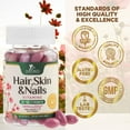 thumbnail image 5 of Hair Skin and Nails Vitamins for Hair Growth - Biotin 5000mcg Per Serving - Extra Strength Collagen, Argan Oil & Hyaluronic Acid - Best Beauty Supplement for Women & Men - USA Bottled - 60 Softgels, 5 of 10