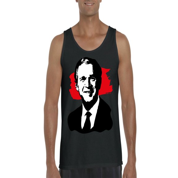 NIB - Men's Tank Top for Men - President George W Bush