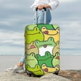 thumbnail image 4 of Wukai Cartoon Frog Elastic Luggage Cover: Personalized Protection for Your Suitcase - Fits 19~29-inch, Washable & Durable Travel Companion-X-Large, 4 of 8