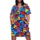 thumbnail image 1 of Pop Art Hounds-vestido de cumpleaños holgado para mujer vestido de lujo con bolsillos, 1 of 7