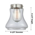 thumbnail image 2 of Innovations Lighting 284-3W Bellmont Bellmont 3 Light 24" Wide Bathroom Vanity Light -, 2 of 2