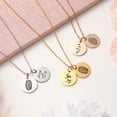 thumbnail image 2 of Handwriting and Fingerprint Memorial Necklace – Custom Thumbprint Jewelry Keepsake for Men or Women – Personalized Memorial Necklace – Father’s Day, Mother’s Day, Sympathy Gift, 2 of 7