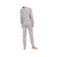 thumbnail image 3 of Conjunto de pijamas de mujer Pijamas de manga larga Pijamas con estampado de estrellas Ormromra HMHZ1841-3, 3 of 3