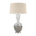 thumbnail image 2 of Elk Home 19-Inch Wide Bartlet Fields Table Lamp, Transitional, White, 2 of 4