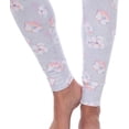 thumbnail image 3 of Honeydew Womens Printed Lounge Pajama Pants, 1-Piece Size Small Color Light Pink/Gray, 3 of 4