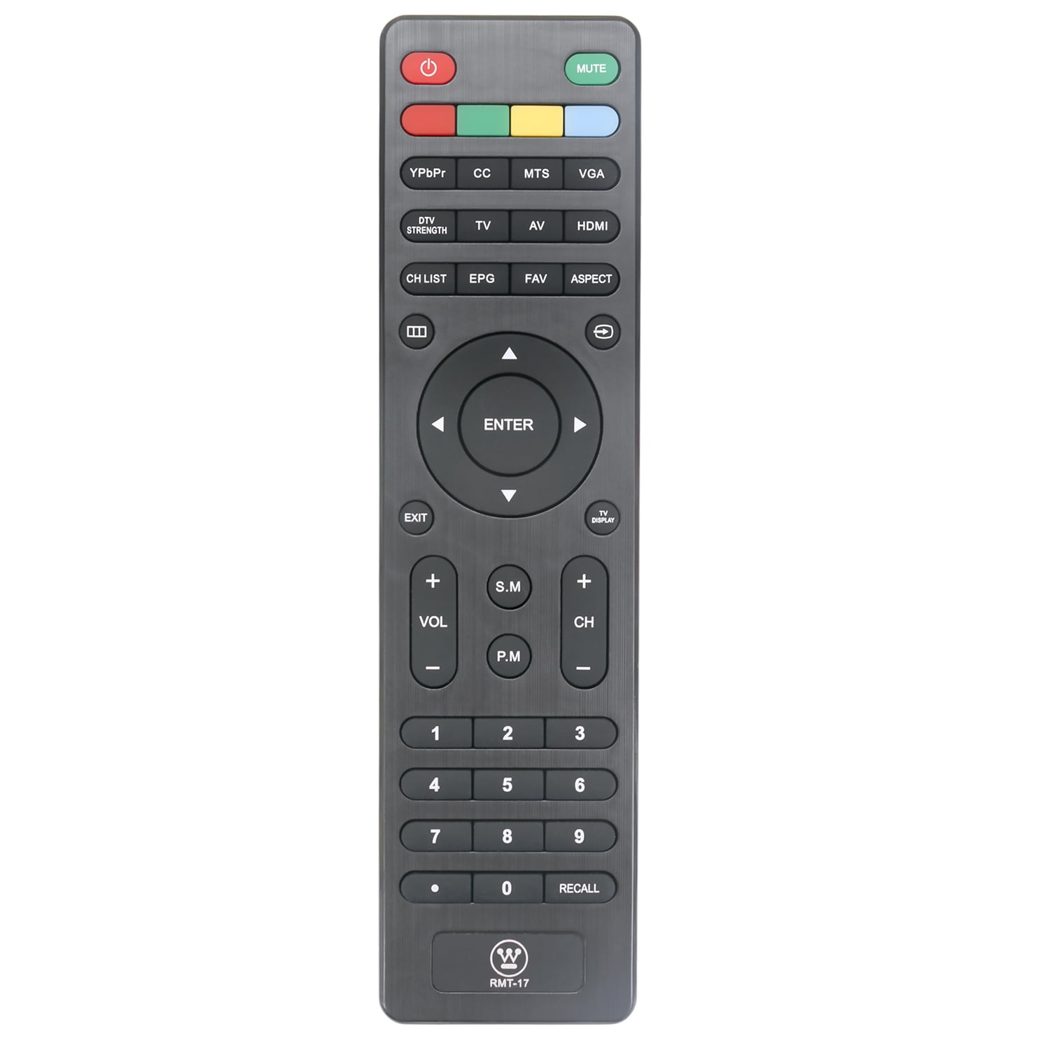 New RMT17 Replaced Remote Control fit for Westinghouse TV EW37S5KW