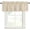 Beige, variant on Brown Plaid Kitchen Valances for Windows, Gingham Checked Minimalist Modern Bathroom Window Valances 54x18 Inch Rod Pocket Window Treatments Valance Curtains for Living Room Bedroom Decor
