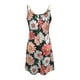 thumbnail image 5 of Vestidos Para Mujer Vestidos Casuales de Moda Sling de Cintura Media Con Cuello en V Sin Mangas Con Estampado Floral Vestido de Deslizamiento Odeerbi ODB156322, 5 of 5