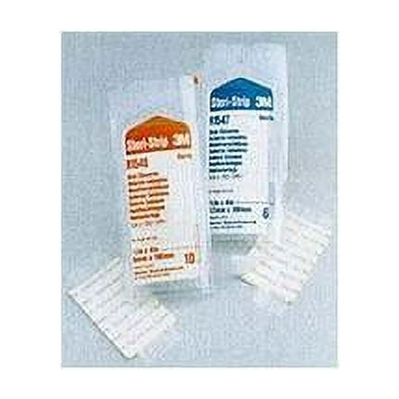3M Steri-Strip Adhesive Skin Closure 1/4"X1.5" 6 Strips Per Envelope - Box of...