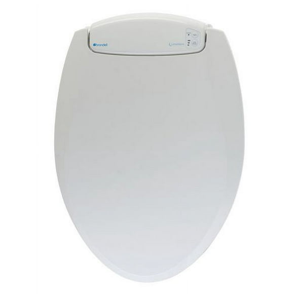 LumaWarm Heated Nightlight Round Toilet Seat - White