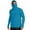 Blue*, variant on RUTAYY Men's Hoodie Long Sleeve Attached Neck Gaiter Solid Color Outdoor Casual Sweatshirt Purple