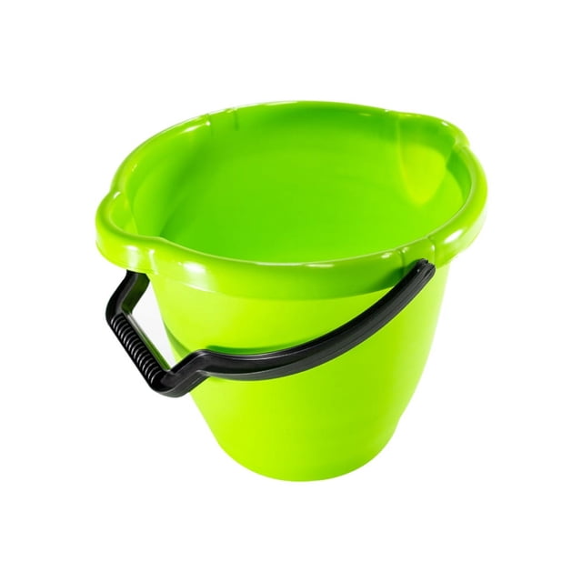 Paquete de 2 cubeta Aurora EUROPLAST con asa 12 Lts