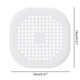 thumbnail image 2 of Naiovety 2 Pieces Shower Drain Covers Silicone Trap with Accessories Stoppers Bathroom Anti-blocking Bathtub Plug Tube Cup Suction Type3 NO3, 2 of 6