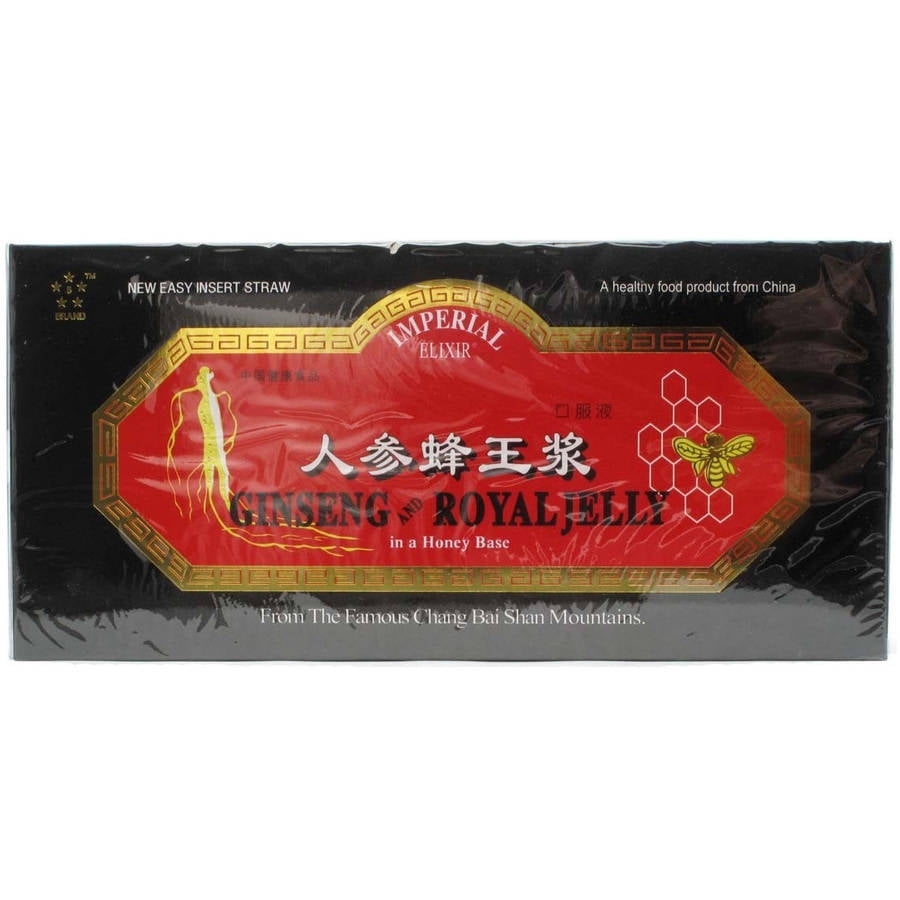 Imperial Elixir Ginseng & Royal Jelly Packets Liquid, 30 Ct