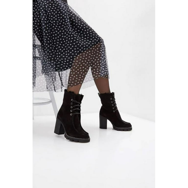 【送料&関税込】Polo Ralph Lauren Pointed-toe Ankle Boots Polo Ralph Lauren Black Women's Ankle Boots, 8B - Walmart.com